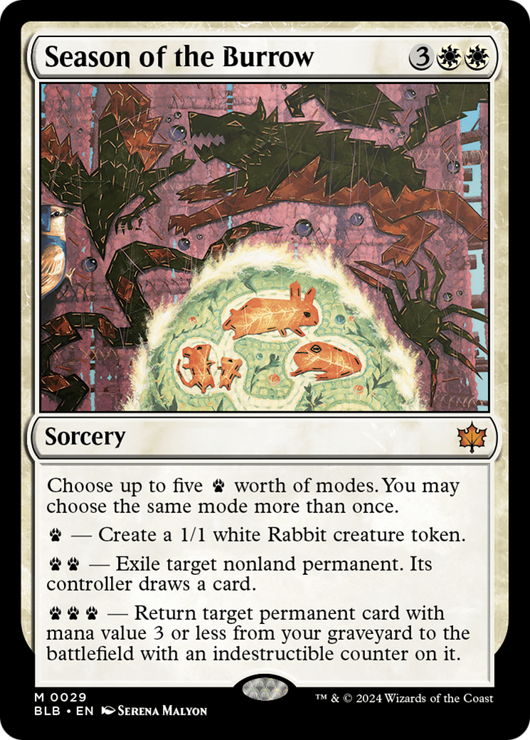Season of the Burrow | Bloomburrow #29 [foil]