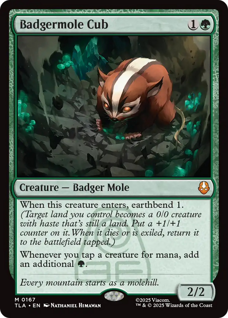 Badgermole Cub | Avatar: The Last Airbender #167 [foil]