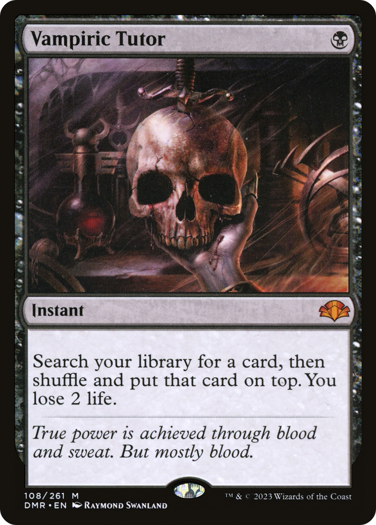 Vampiric Tutor | Dominaria Remastered #108 [foil]
