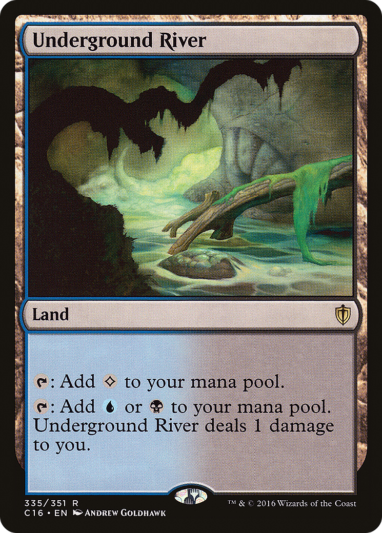 Underground River | Commander 2016 #335