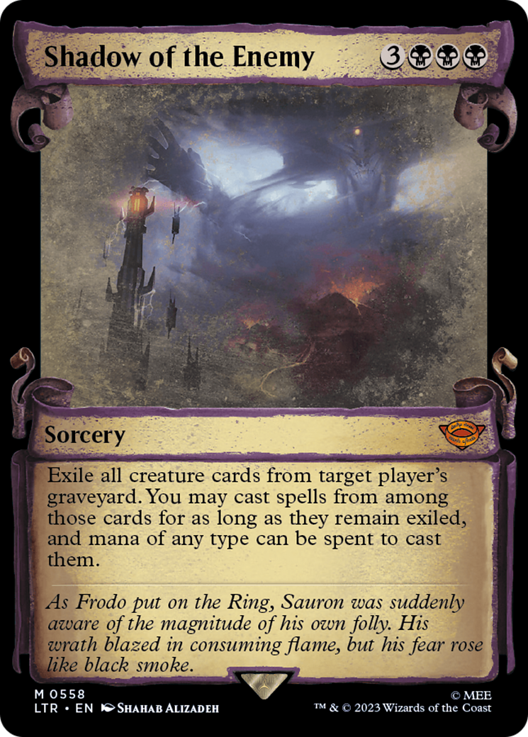 Shadow of the Enemy | The Lord of the Rings: Tales of Middle-earth #558 [foil]