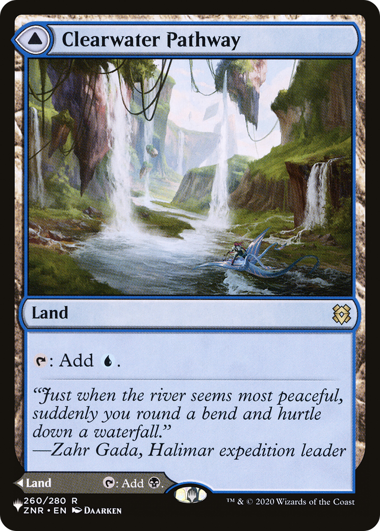 Clearwater Pathway // Murkwater Pathway | The List #ZNR-260
