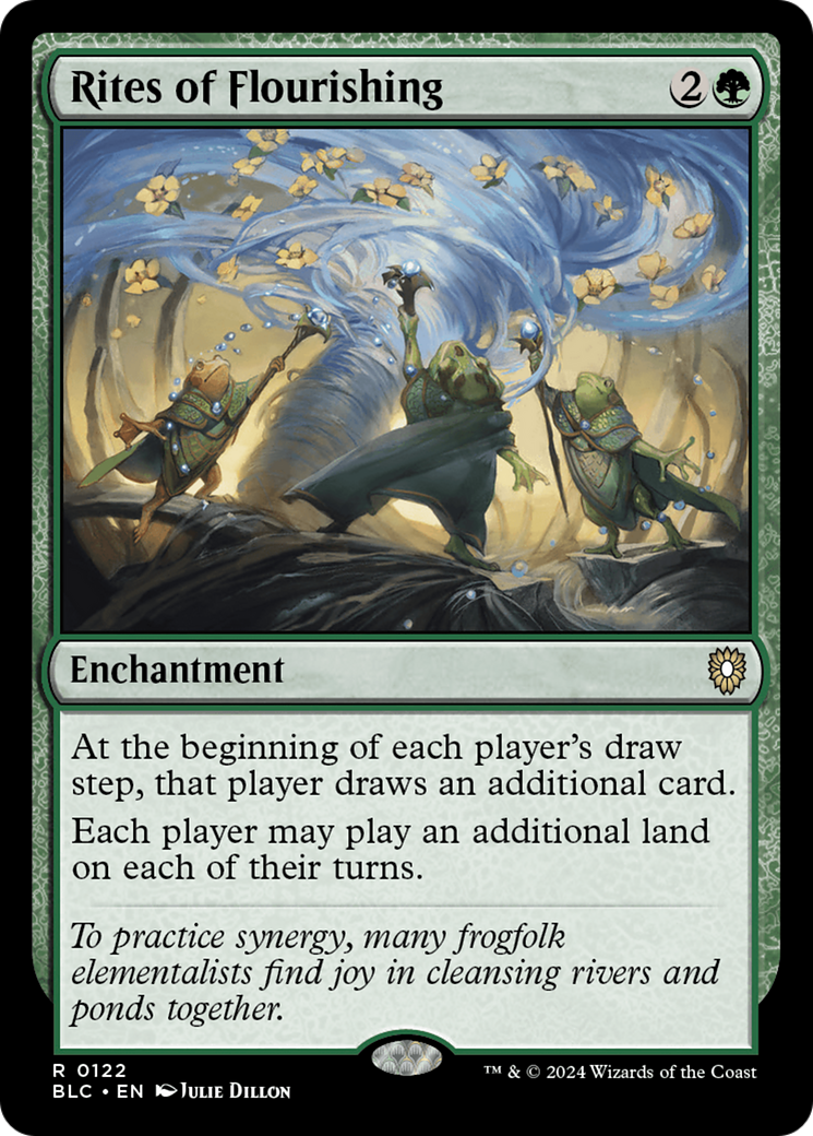 Rites of Flourishing | Bloomburrow Commander #122