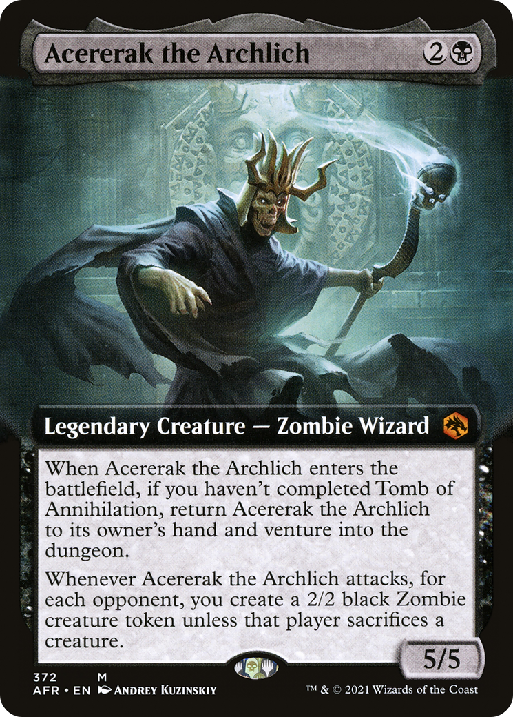 Acererak the Archlich | Adventures in the Forgotten Realms #372 [foil]