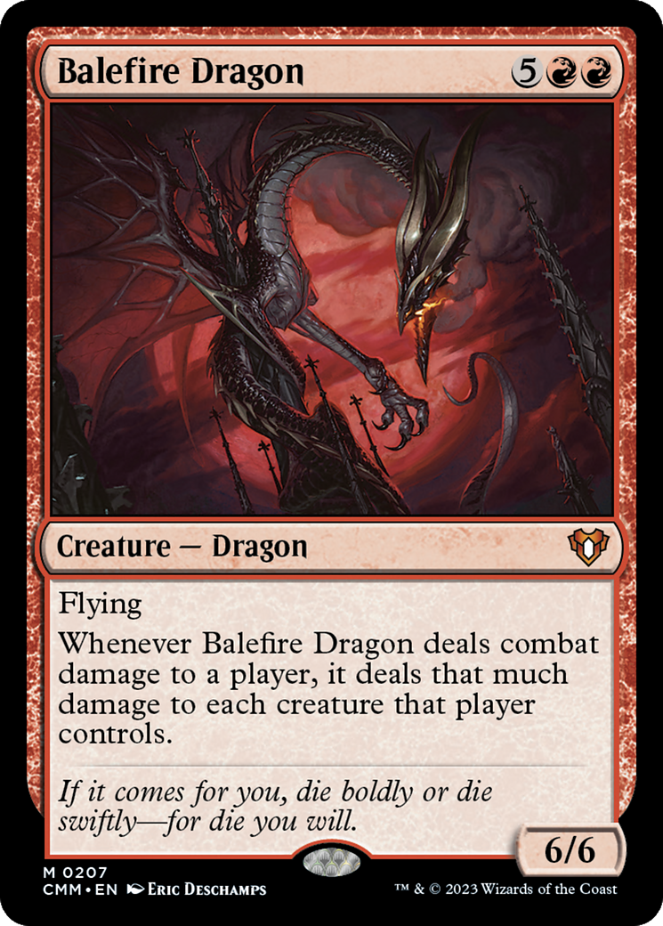 Balefire Dragon | Commander Masters #207