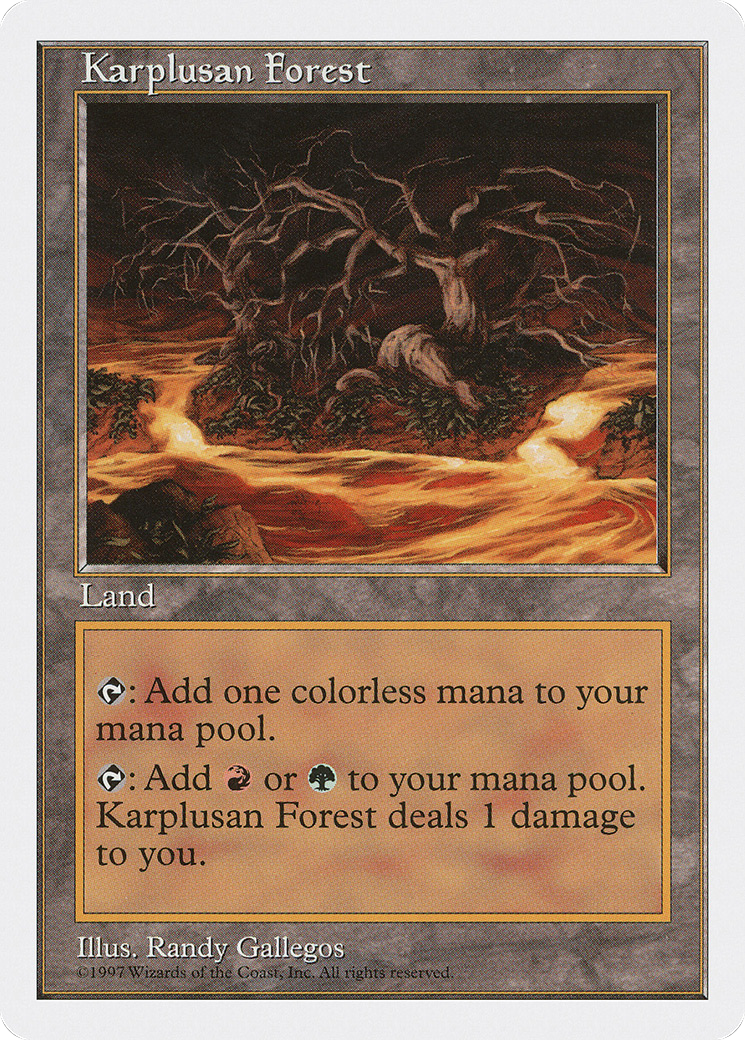 Karplusan Forest | Fifth Edition #421