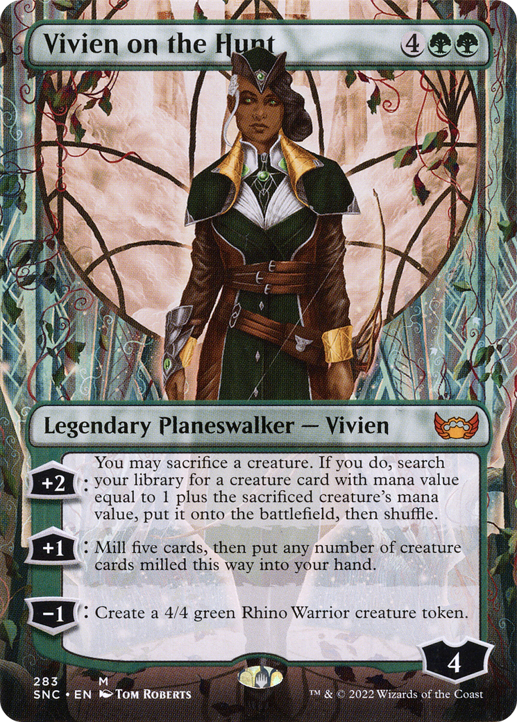 Vivien on the Hunt | Streets of New Capenna #283 [foil]