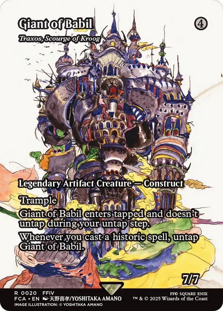 Traxos, Scourge of Kroog | Final Fantasy: Through the Ages #20 [foil]
