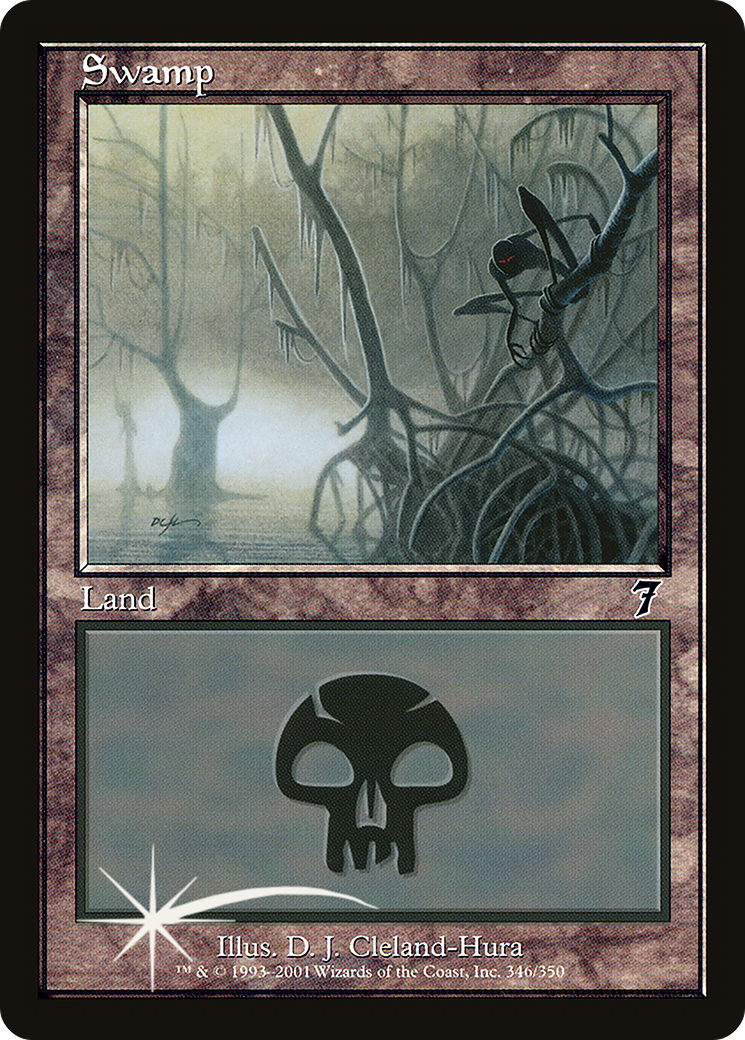 Swamp | Seventh Edition #346s [foil]