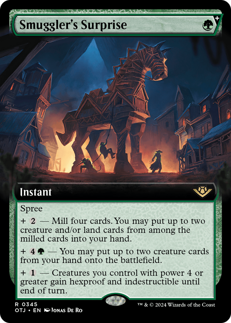 Smuggler's Surprise | Outlaws of Thunder Junction #345 [foil]