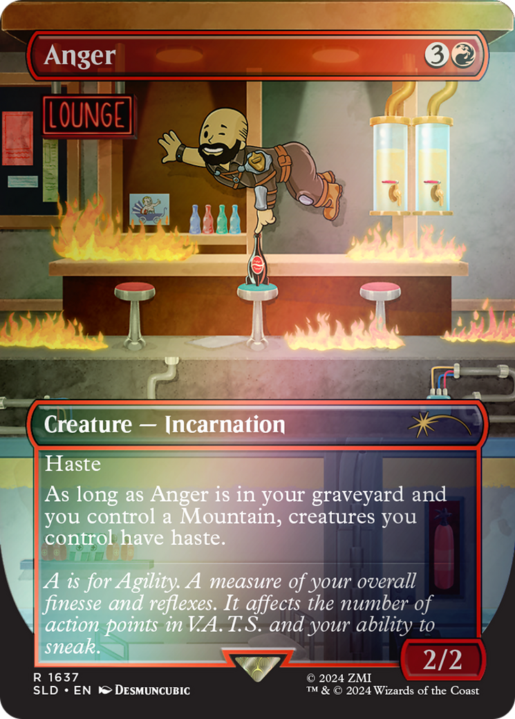 Anger | Secret Lair Drop #1637s [foil]