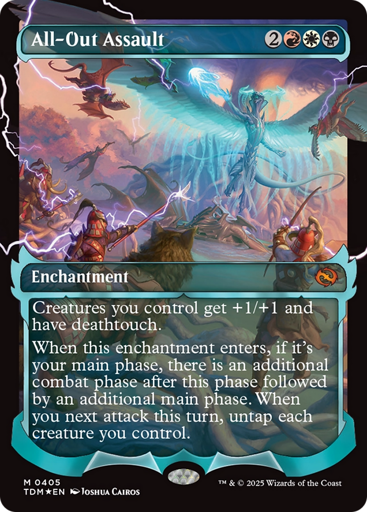 All-Out Assault | Tarkir: Dragonstorm #405 [foil]