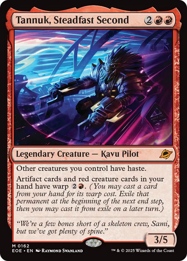 Tannuk, Steadfast Second | Edge of Eternities #162 [foil]