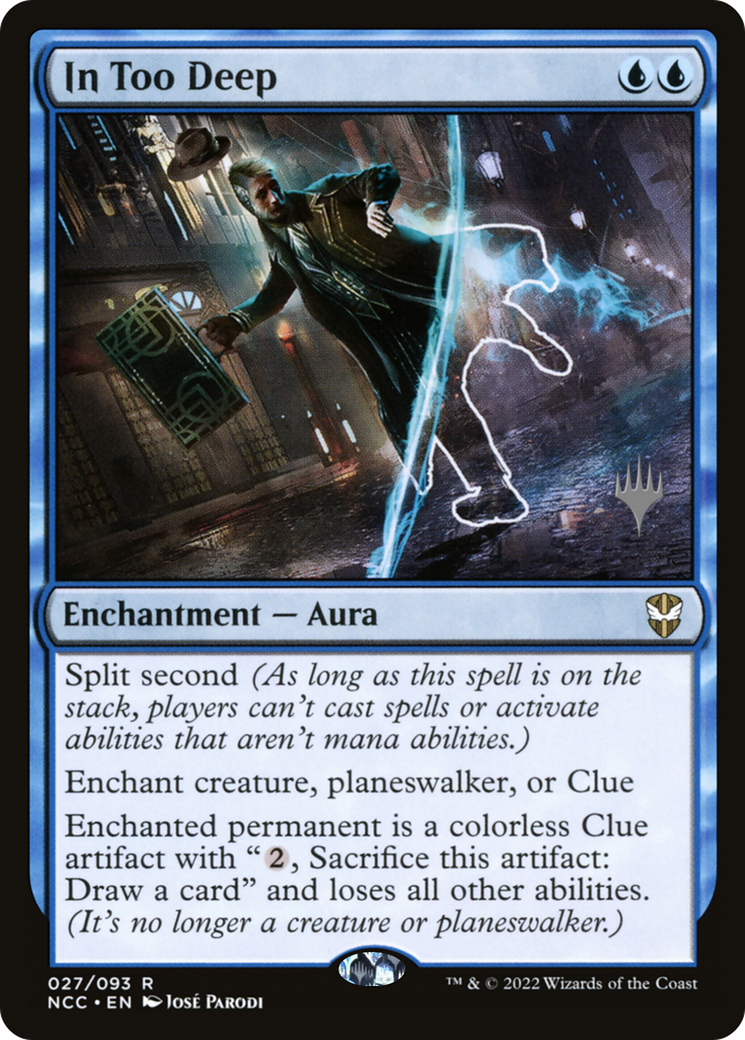 In Too Deep | New Capenna Commander Promos #27p [foil]