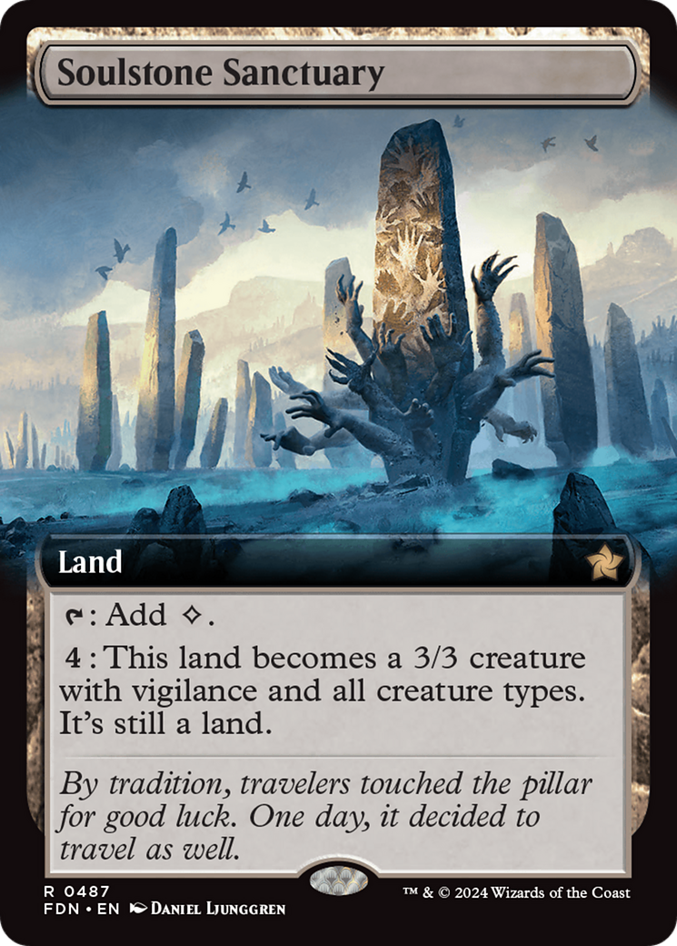 Soulstone Sanctuary | Foundations #487 [foil]