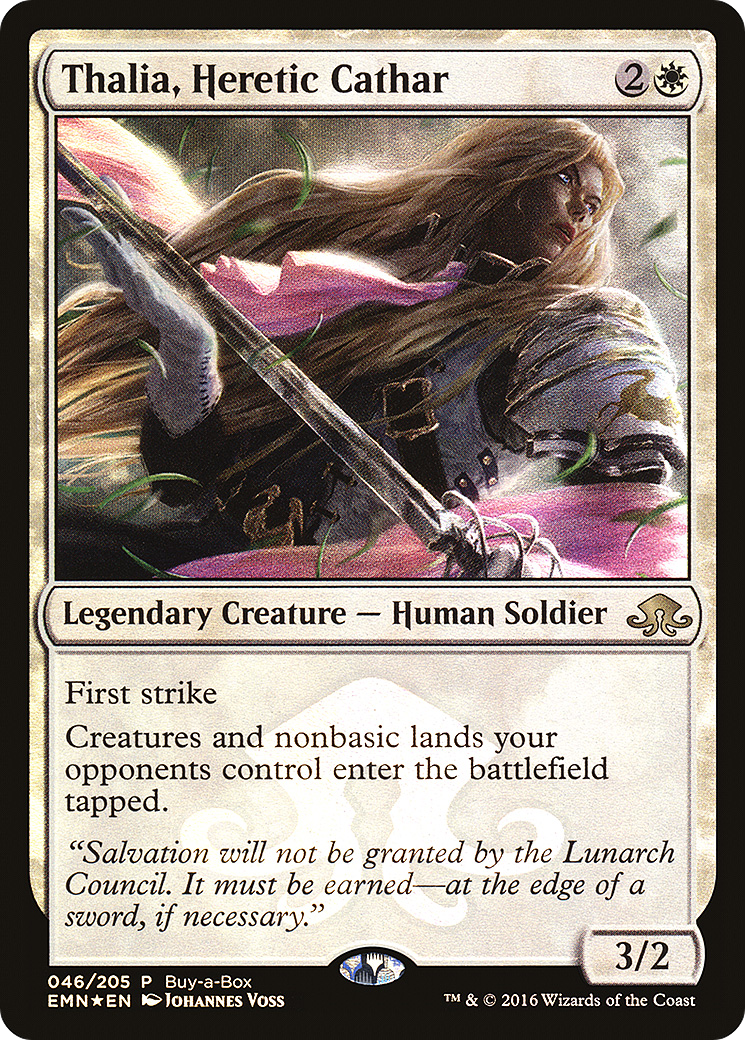 Thalia, Heretic Cathar | Eldritch Moon Promos #46 [foil]