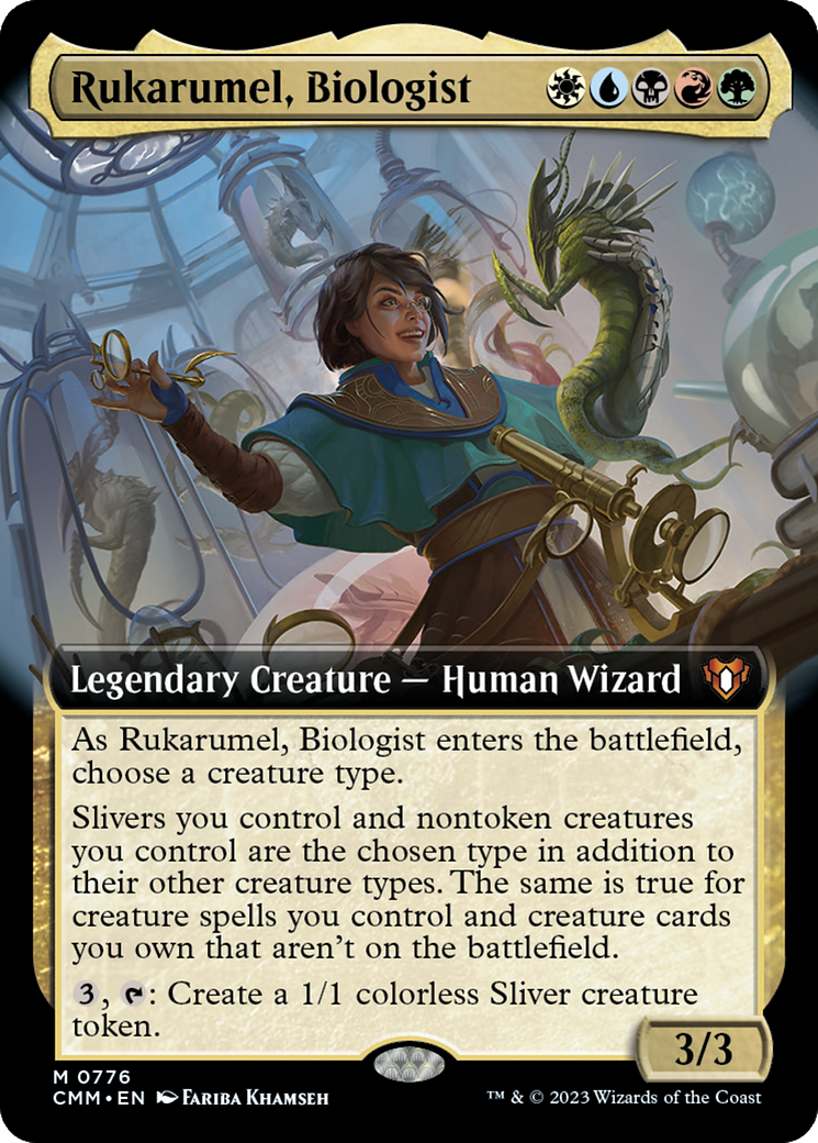 Rukarumel, Biologist | Commander Masters #776 [foil]