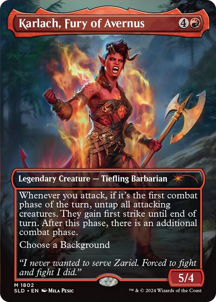 Karlach, Fury of Avernus | Secret Lair Drop #1802 [foil]