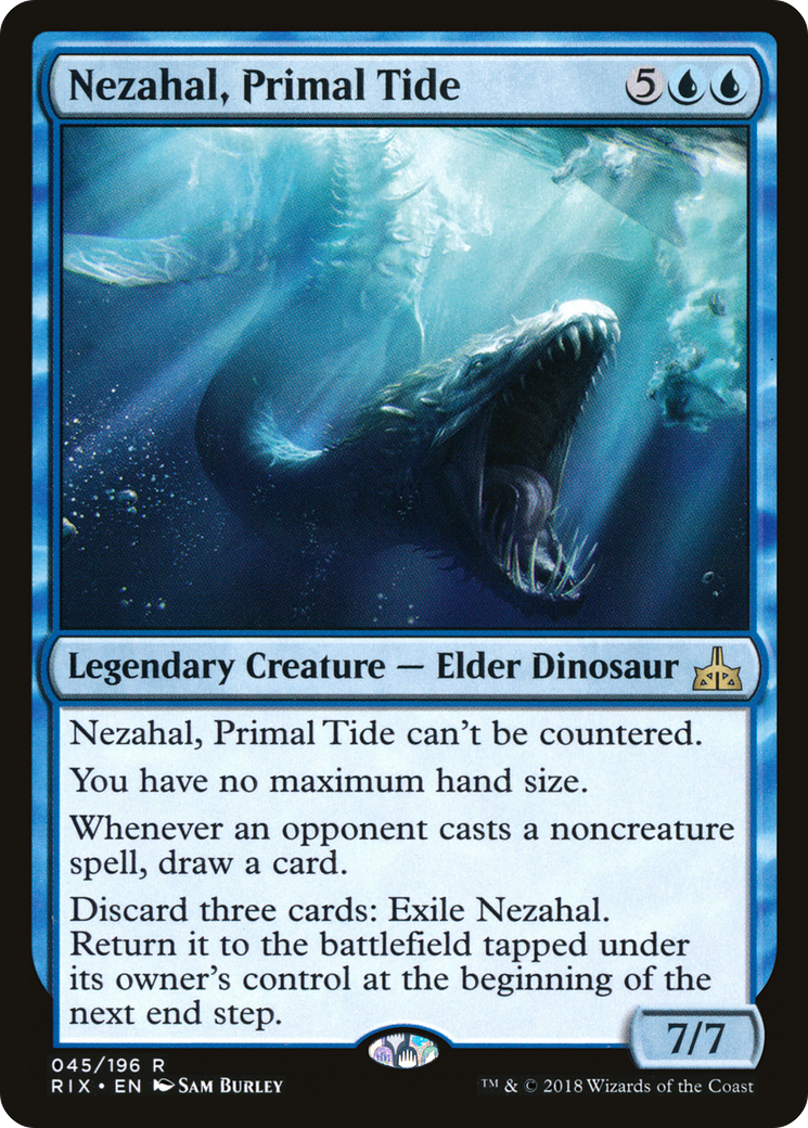 Nezahal, Primal Tide | Rivals of Ixalan #45