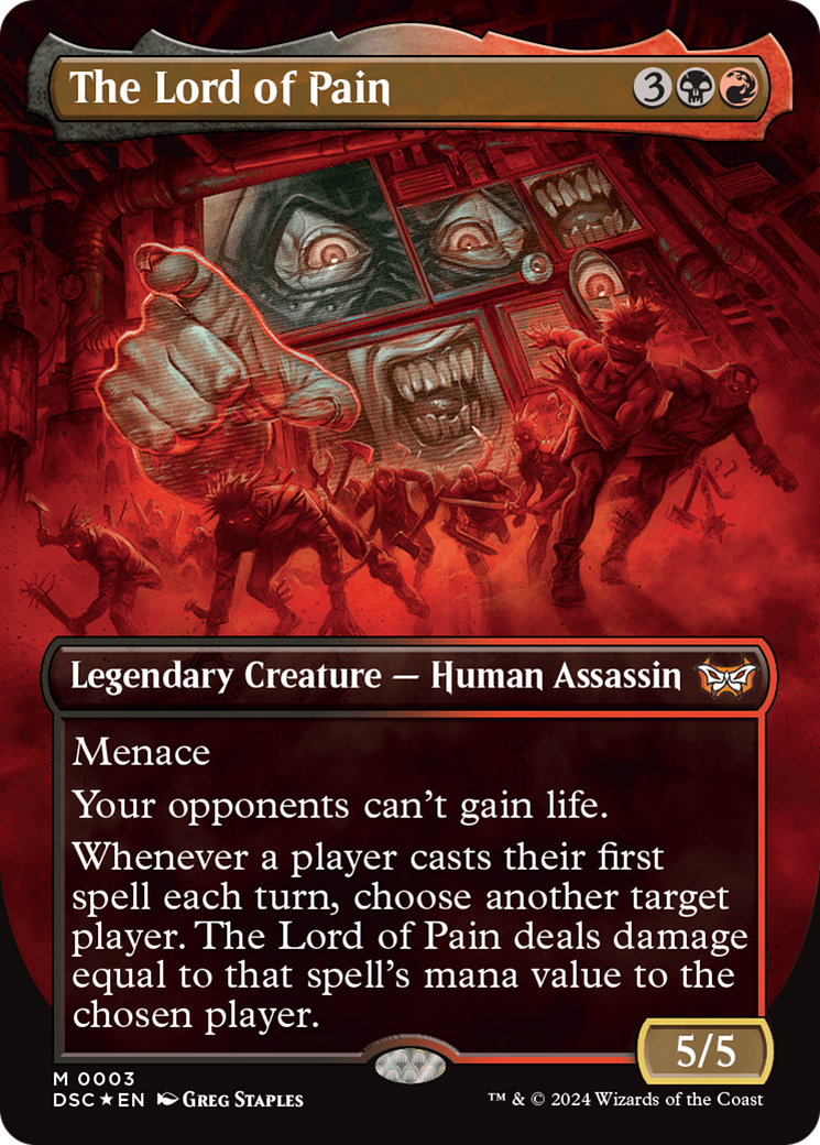 The Lord of Pain | Duskmourn: House of Horror Commander #3