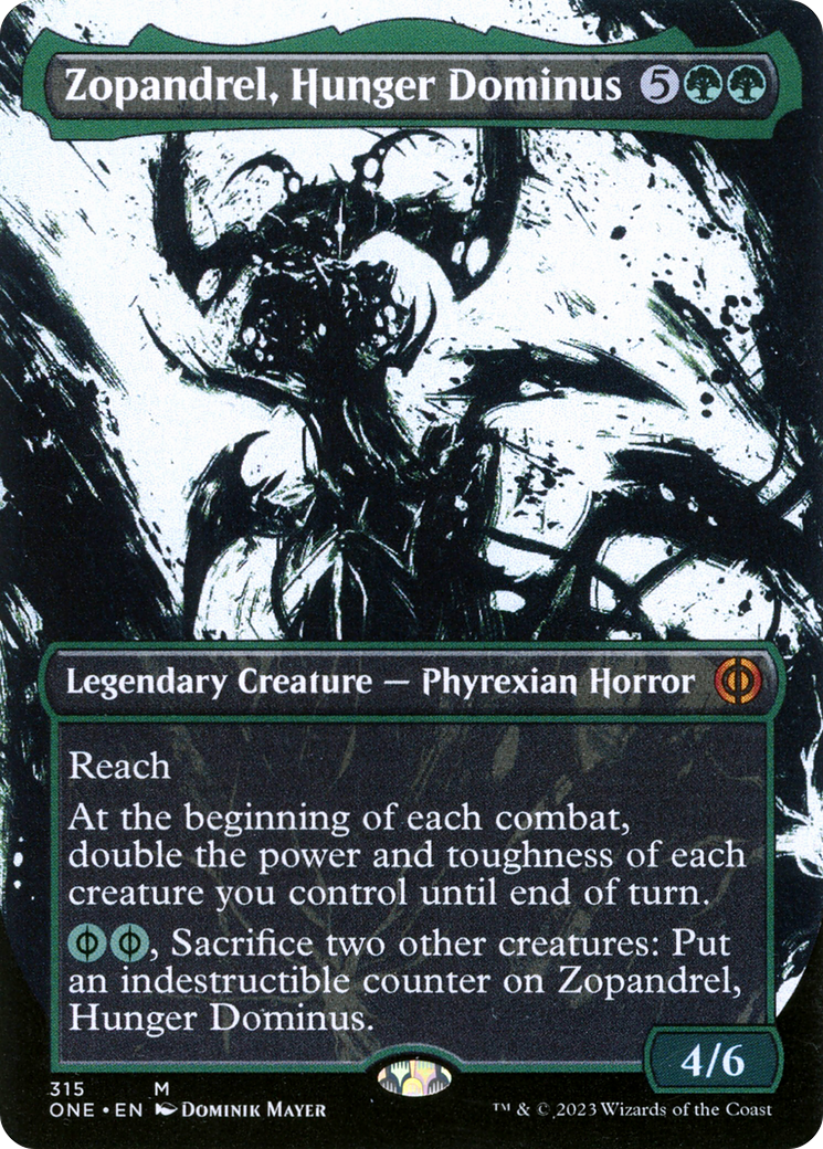 Zopandrel, Hunger Dominus | Phyrexia: All Will Be One #315