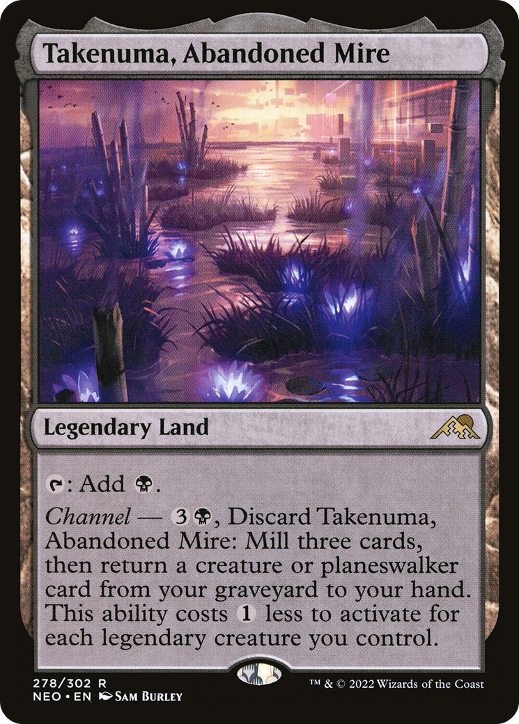 Takenuma, Abandoned Mire | Kamigawa: Neon Dynasty #278 [foil]