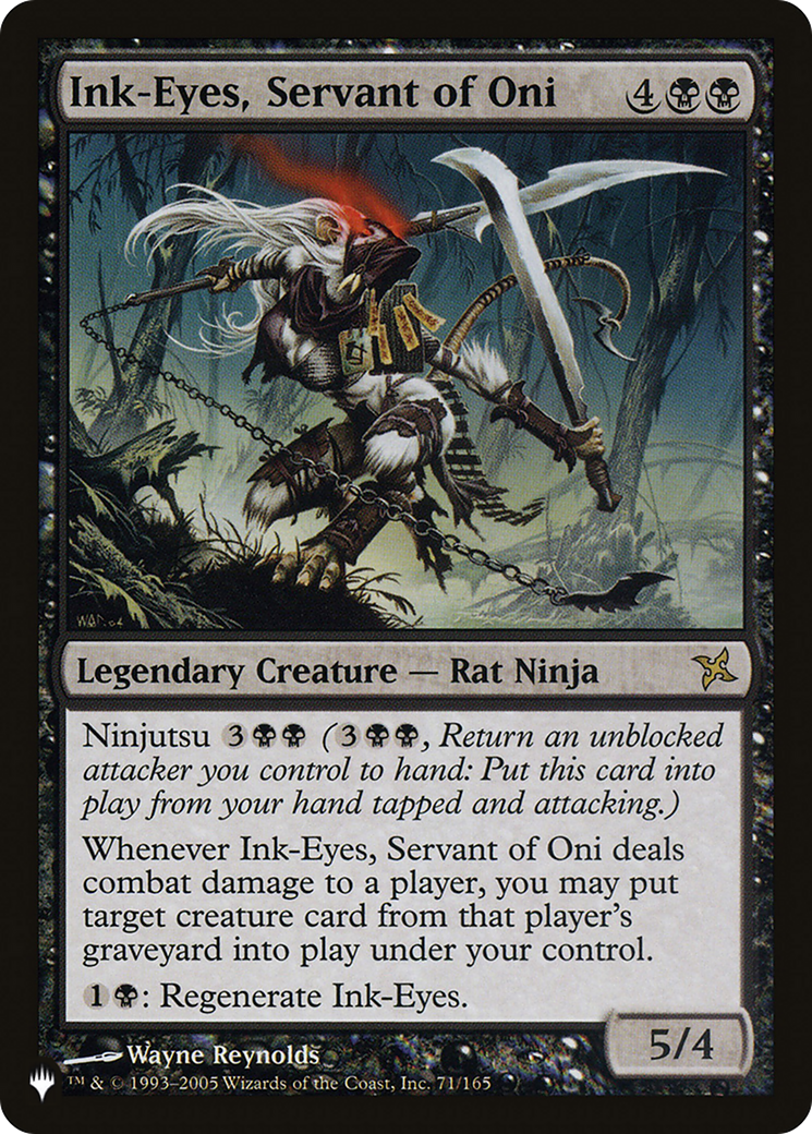 Ink-Eyes, Servant of Oni | The List #BOK-71