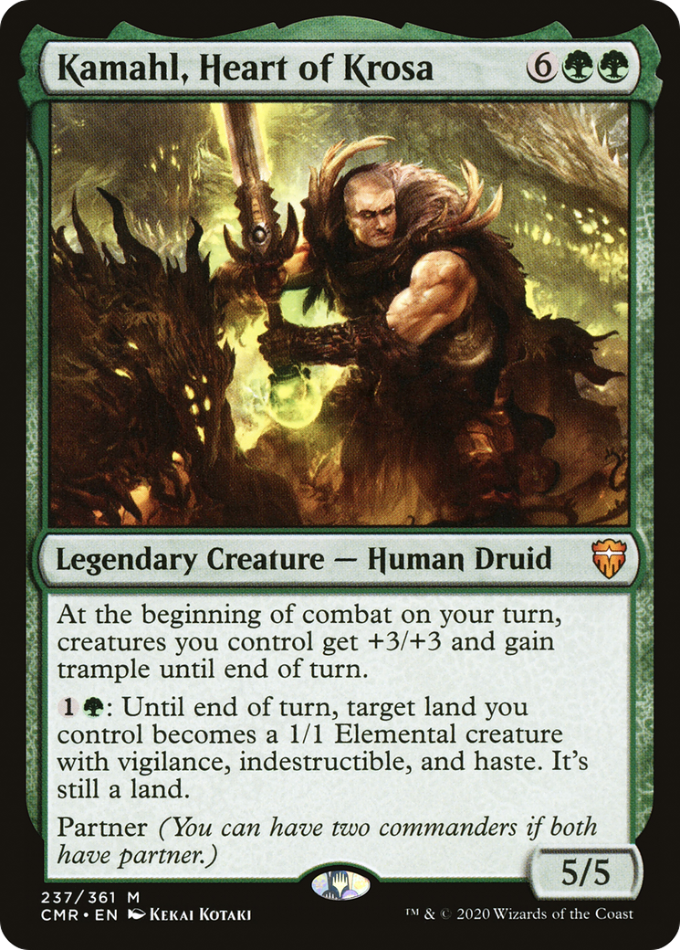 Kamahl, Heart of Krosa | Commander Legends #237