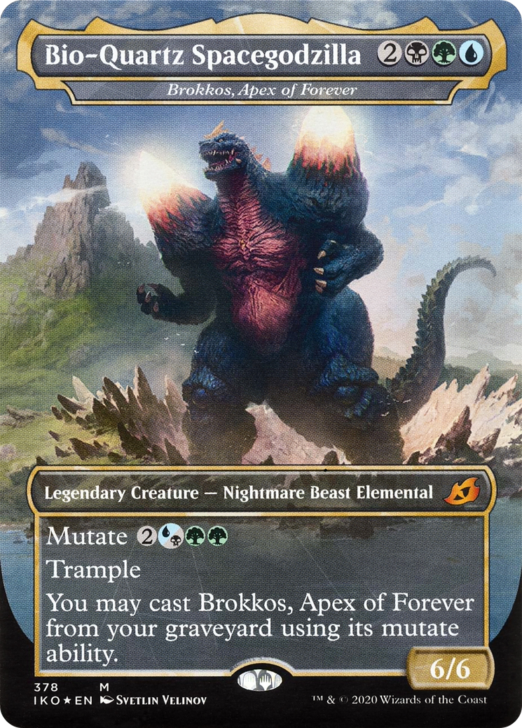 Brokkos, Apex of Forever | Ikoria: Lair of Behemoths #378 [foil]