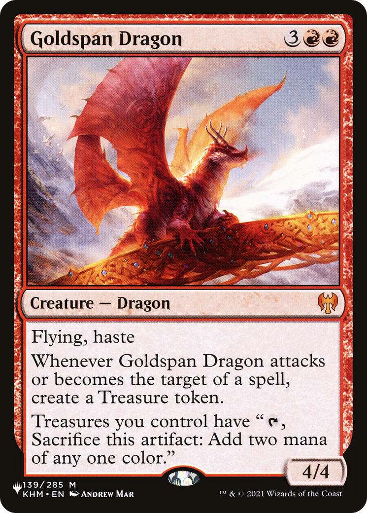 Goldspan Dragon | The List #KHM-139