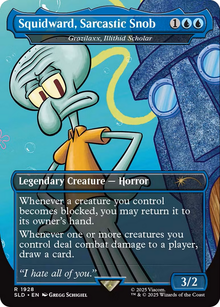 Grazilaxx, Illithid Scholar | Secret Lair Drop #1928 [foil]