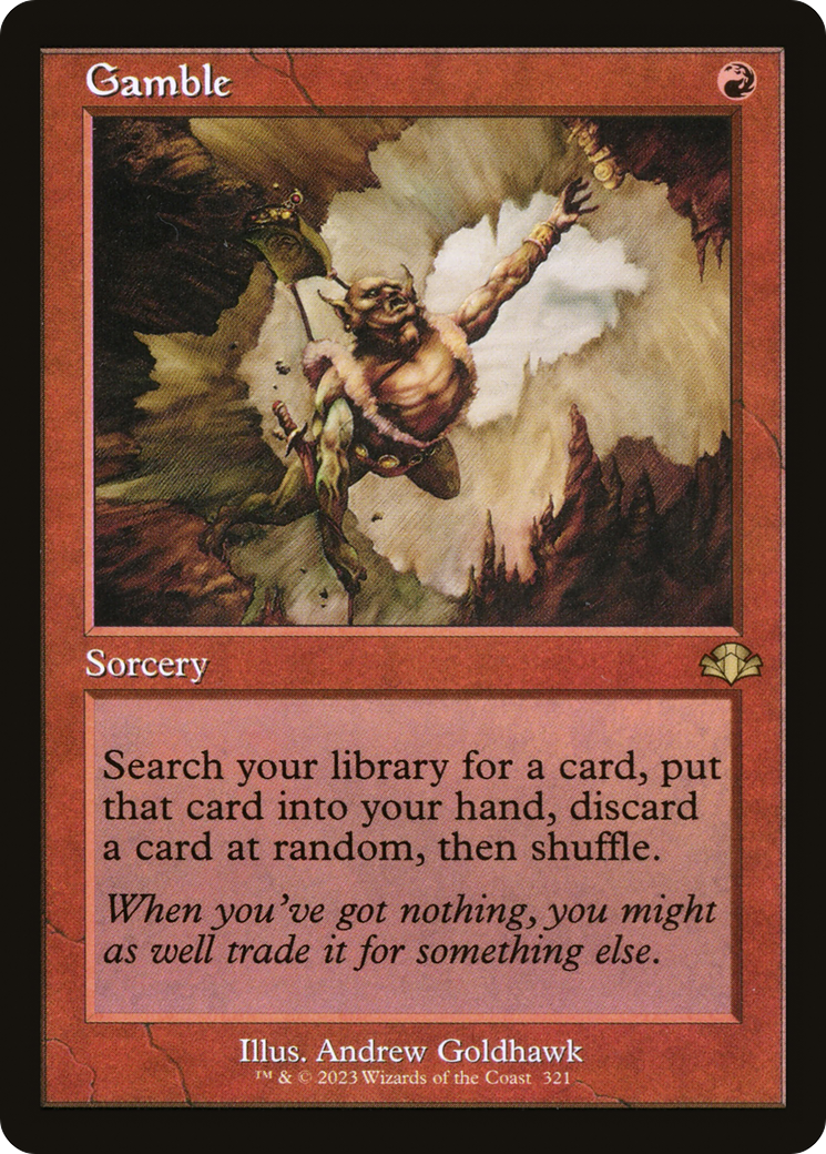 Gamble | Dominaria Remastered #321