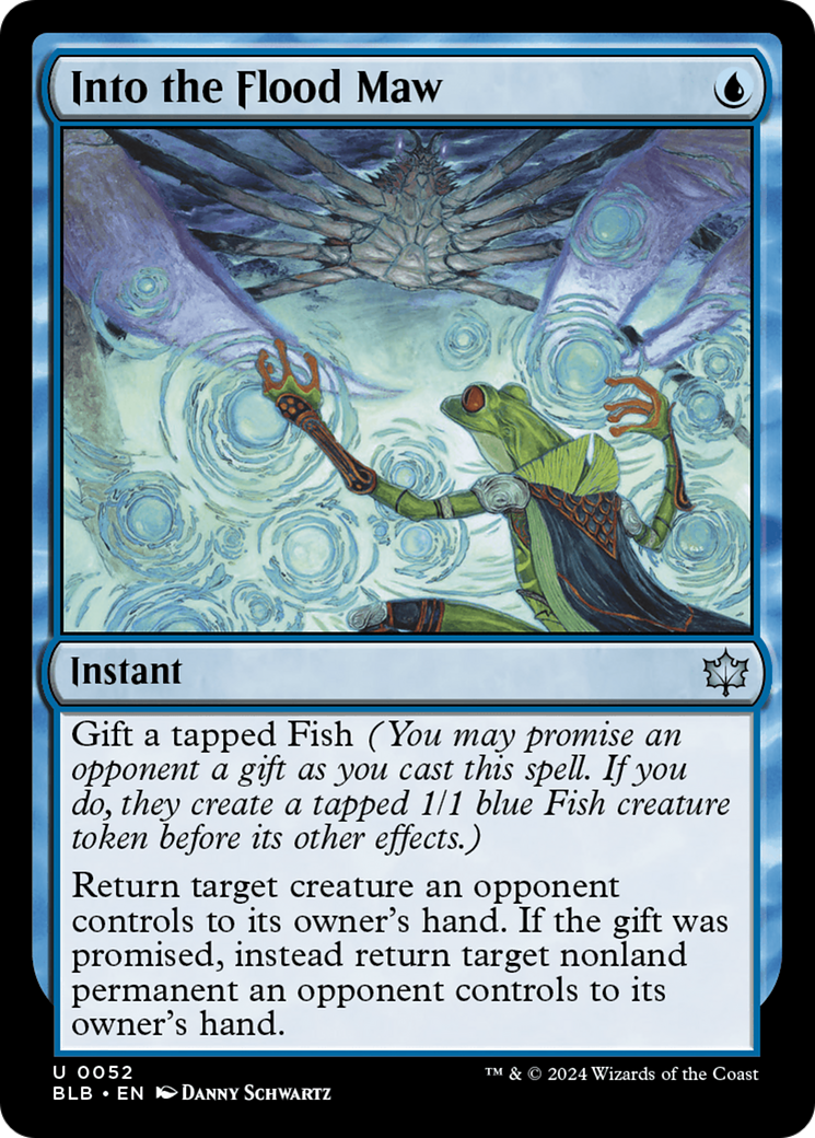 Into the Flood Maw | Bloomburrow #52 [foil]