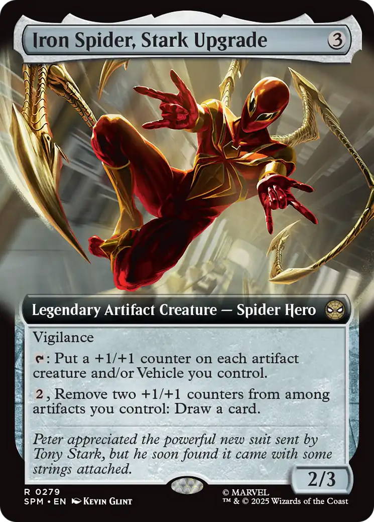 Iron Spider, Stark Upgrade | Marvel's Spider-Man #279 [foil]