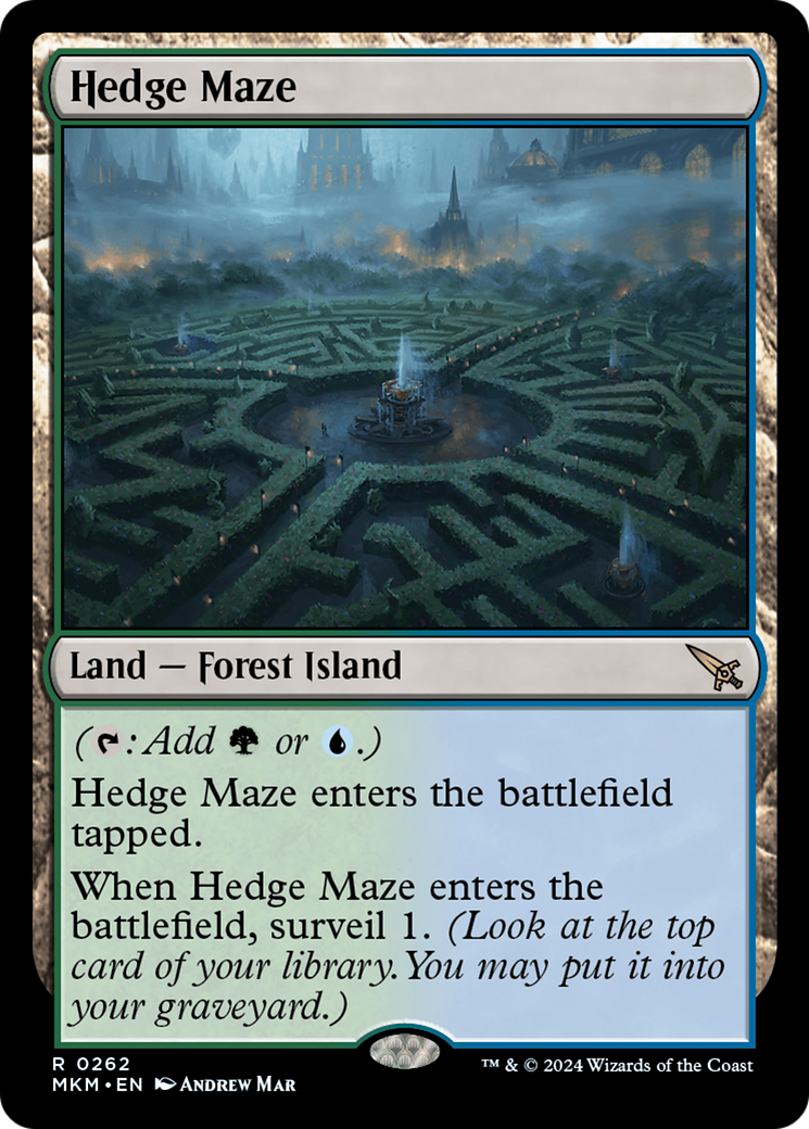 Hedge Maze | Murders at Karlov Manor #262 [foil]