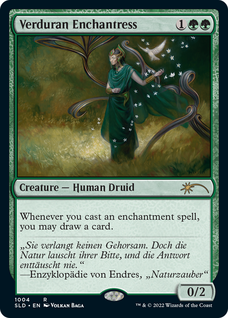 Verduran Enchantress | Secret Lair Drop #1004