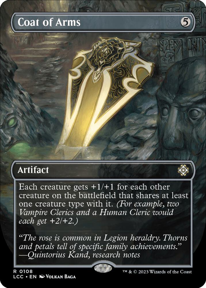 Coat of Arms (Borderless) | Commander: The Lost Caverns of Ixalan #108