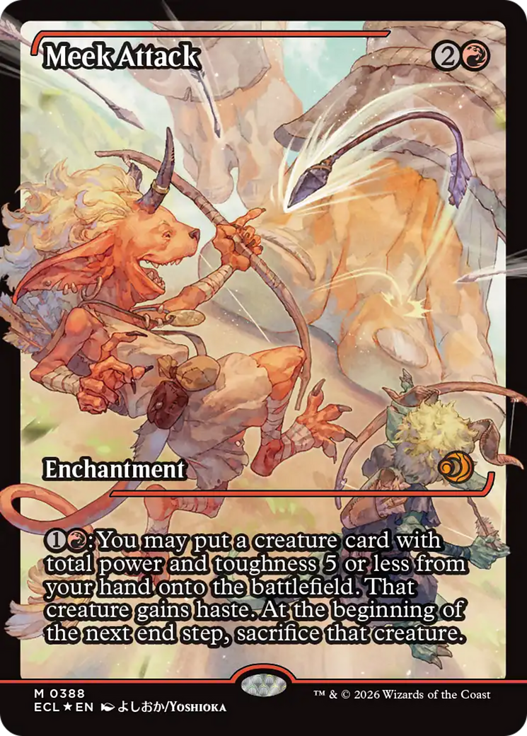 Meek Attack | Lorwyn Eclipsed #388 [foil]