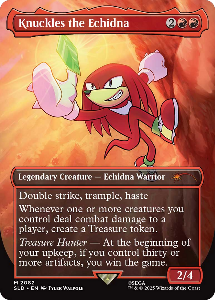 Knuckles the Echidna | Secret Lair Drop #2082 [foil]
