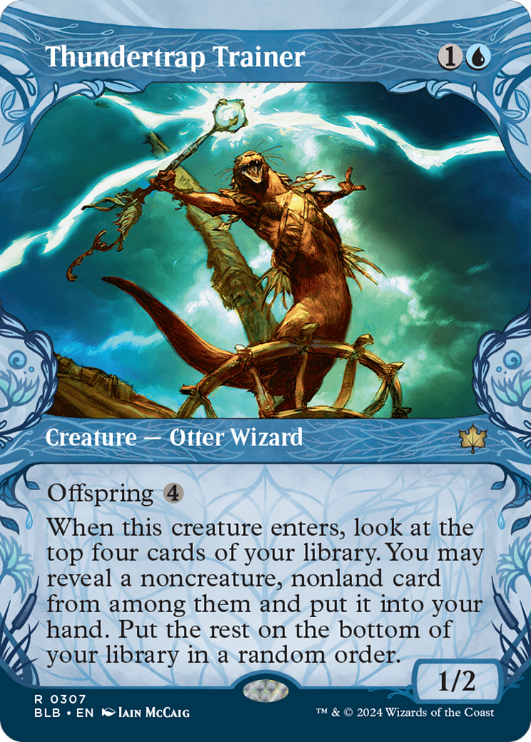 Thundertrap Trainer | Bloomburrow #307 [foil]