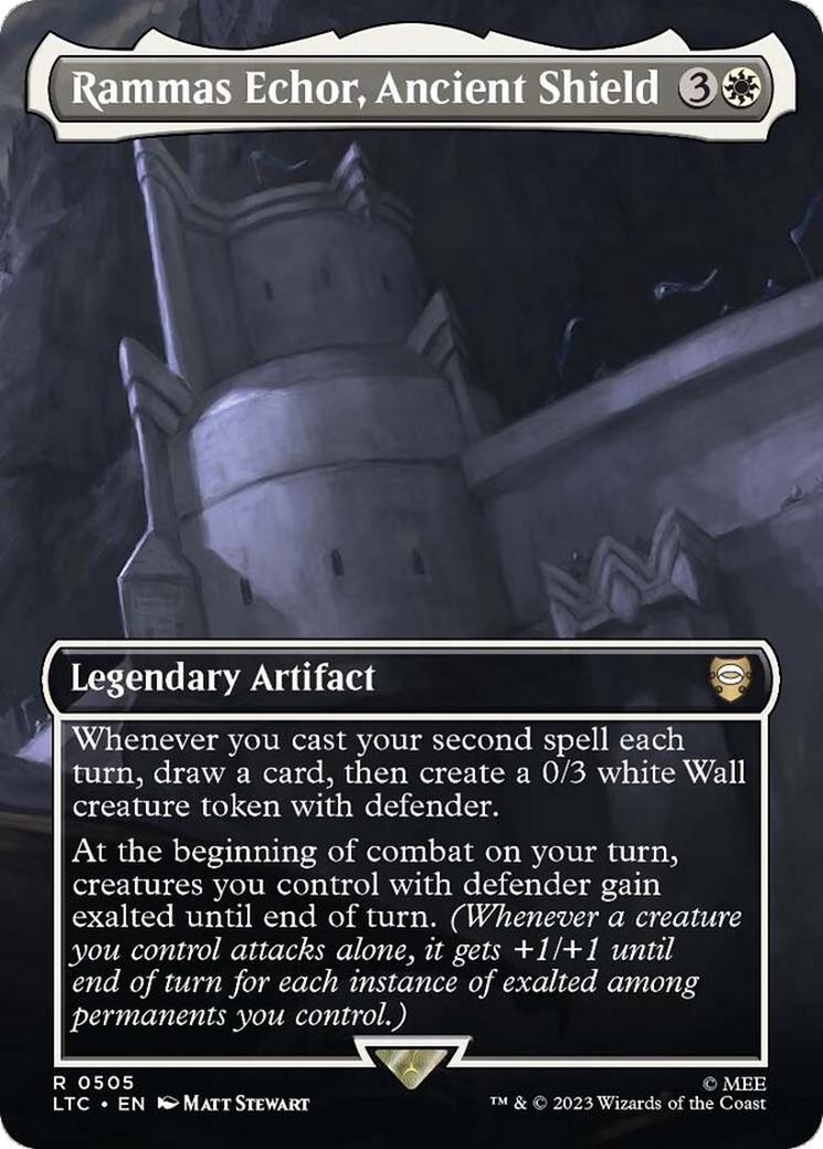 Rammas Echor, Ancient Shield | Tales of Middle-earth Commander #505 [foil]
