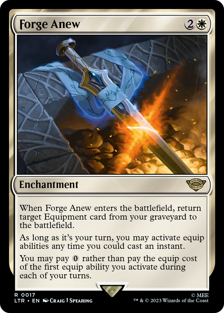 Forge Anew | The Lord of the Rings: Tales of Middle-earth #17 [foil]