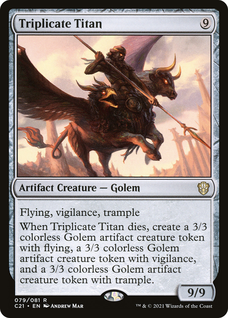 Triplicate Titan | Commander 2021 #79