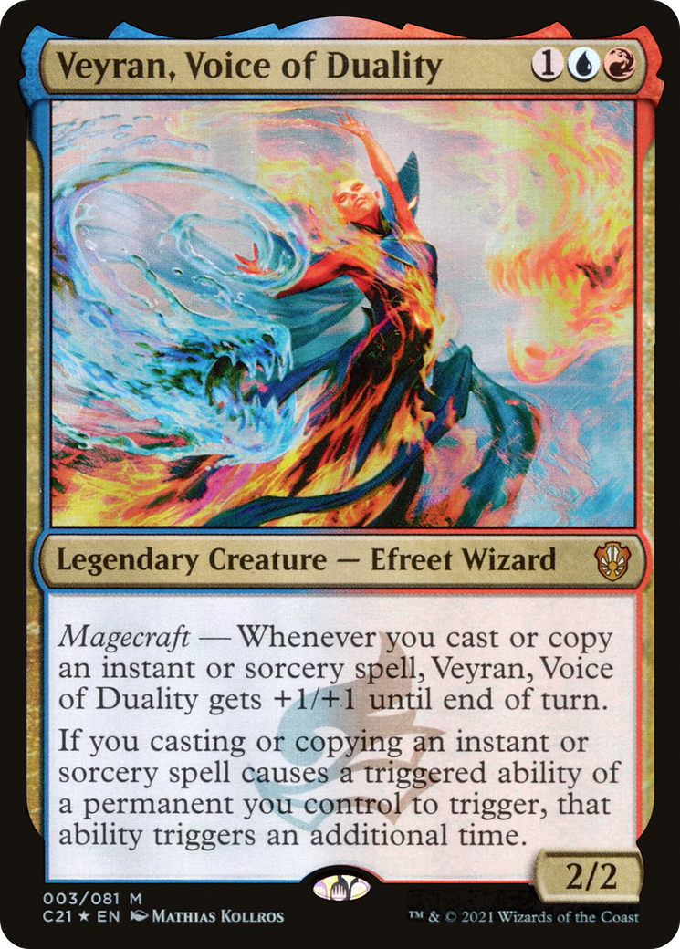 Veyran, Voice of Duality | Commander 2021 #3 [foil]