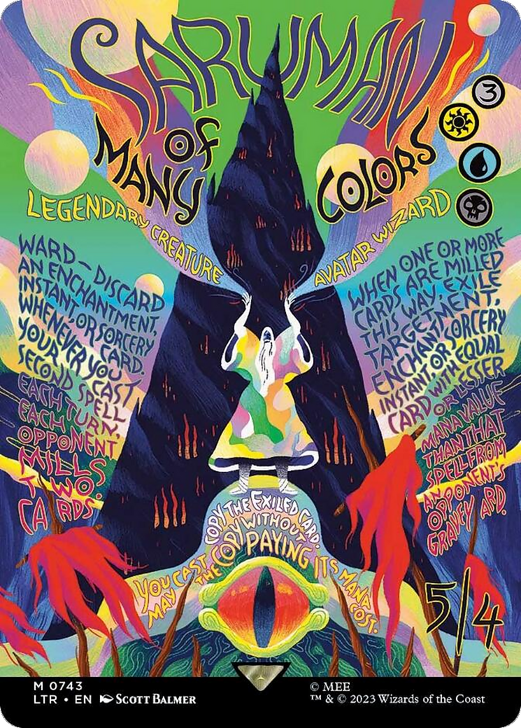 Saruman of Many Colors | The Lord of the Rings: Tales of Middle-earth #743 [foil]