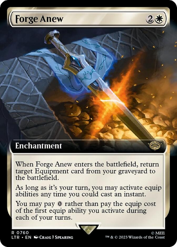 Forge Anew | The Lord of the Rings: Tales of Middle-earth #760 [foil]