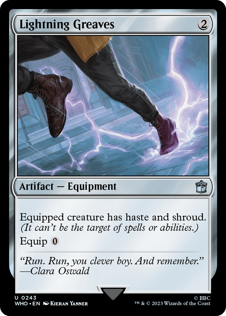 Lightning Greaves | Doctor Who #243 [foil]