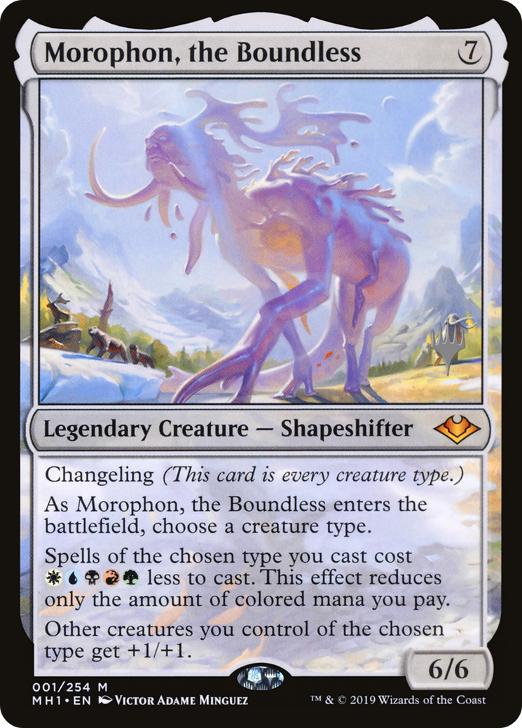 Morophon, the Boundless | Modern Horizons Promos #1p [foil]