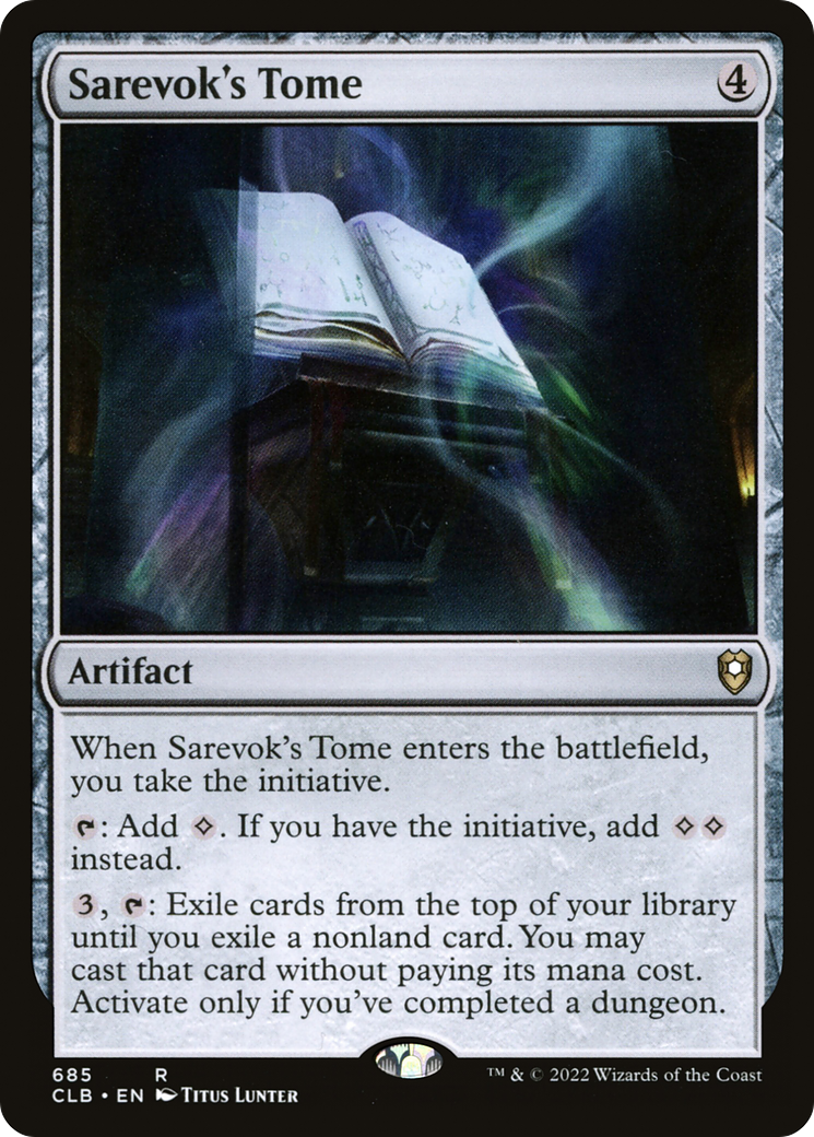 Sarevok's Tome | Commander Legends: Battle for Baldur's Gate #685