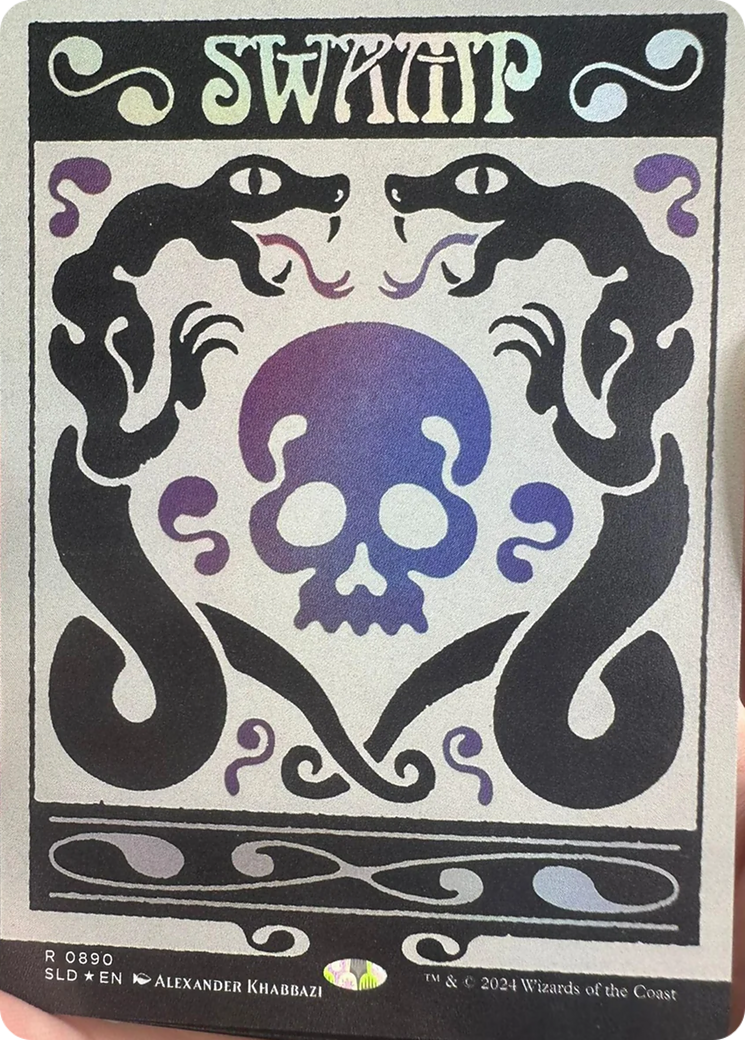 Swamp | Secret Lair Drop #890 [foil]